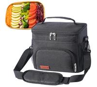 Shenrongtong lonchera para hombres, bolsas de almuerzo aisladas para mujeres | Bolsa térmica de gran capacidad | Organizador de bolsas de mano, contenedores de almuerzo para adultos, lonchera