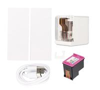 shenruifa Impresora de mano, impresión a color, 1200 DPI, conexión WiFi, impresora portátil ampliamente utilizada para plástico, tela, metal