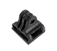 Shenstar 3D Material suave impreso de 180 grados Cámara de montaje compatible con accesorios de marco de protección de la cámara de acción para Racing Plan(Black)