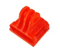 Shenstar 3D Material suave impreso de 180 grados Cámara de montaje compatible con accesorios de marco de protección de la cámara de acción para Racing Plan(Red)