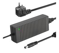 Shentian Adaptador de Corriente/Transformador de 100 V-240V a 12V con Enchufe de CC de 5,5x2,5mm para Tiras LED 5050 3528,Controladores LED de Impresora 3D,CCTV,etc (12V 10A Adaptador)