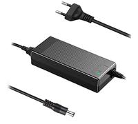 Shentian Enchufe en línea en el Puerto de Corriente Continua de la Madre del Cargador de Litio 42v 2a, Adecuado para el Cargador de Litio del Scooter eléctrico de 36v, diámetro de 5,5 mm x 2,5 mm