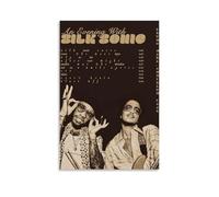 Sheozho Póster de Bruno Mars de Singer Bruno Mars, portada de álbum de música, pósteres musicales para habitación, lienzo estético, arte de pared, decoración de dormitorio, 12 x 18 pulgadas (30 x 45