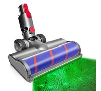 shepanyi LED Cepillo Compatible para Dyson V7/V8/V10/V11/V15 - Accesorio de Aspiración, Cabezal de Cerdas Suaves con Detección de Polvo, Repuesto Optimizado para Suelos Duros