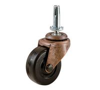 Shepherd Hardware 9347 Rueda de vástago de servicio medio de 1-5/8 pulgadas, paquete de 2