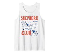 Shepherd Mom Club German Shepherd Dog Owner Mothers Day Camiseta sin Mangas