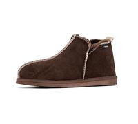 Shepherd of Sweden - Andy Sheepskin Slippers - 100% Real Sheepskin - Workmanship since 1982, Moro Brown Limited Edition, 43 EU