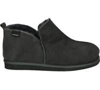 Shepherd of Sweden - Pantuflas de piel de oveja Anton - Hombre - 100% piel de oveja real - Cómodas - Suave y cálida, Asfalto antiguo, 47 EU