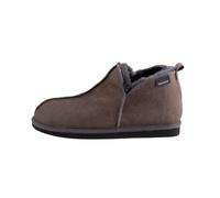 Shepherd of Sweden - Pantuflas de piel de oveja Anton - Hombre - 100% piel de oveja real - Cómodas - Suave y cálida, Asfalto antiguo, 44 EU