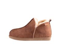 Shepherd of Sweden - Pantuflas de Piel de Oveja Anton - Hombres - 100% de Piel de Oveja Real - Sin Cordones - Confort - Suaves y Calientes - Talla 43