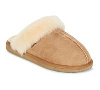 SHEPHERD Zapatillas de casa 'Jessica' arena / cognac, Talla 38