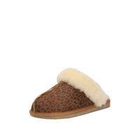 SHEPHERD Zapatillas de casa 'Jessica' crema / marrón / marrón oscuro 41 EUR