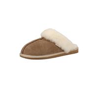SHEPHERD Zapatillas de casa 'Jessica' greige / blanco lana 39 greige / blanco lana