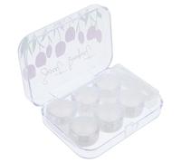 SHERCHPRY 1 Juego De Estuche para Lentes De Contacto Contenedor Portátil para Exteriores Herramienta para Quitar Lentes De Contacto Organizador De Lentes De Contacto Pequeño Soporte