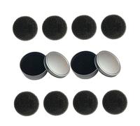 SHERCHPRY 1 Juego Esponja de Limpieza Maquillaje Set de Caja de Secado Limpiador y Reutilizable para Pinceles de Maquillaje Esponjas Recambios