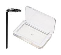 SHERCHPRY 1 Juego Gel de Cejas Transparente con Jabón para Fijación y Cepillo Accesorio de Maquillaje para Mujeres Fórmula Orgánica y para Acabado Natural de Cejas