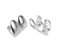 SHERCHPRY 1 Par De Brackets Brillantes De Hip-Hop Joyería para Tapas para Tapas para De Moda Accesorios para Tapas De Suministros De Hip-Hop