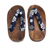 SHERCHPRY 1 Par Zuecos para niños Sandalias de Mujer Elegantes Zapatillas cómodas Zuecos niño Clog de Madera Infantiles Zuecos de Madera Pantuflas Tipo Zueco Estilo japonés Eva