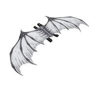 SHERCHPRY 1 Pc Chales Para Mujer Accesorios De Maquillaje Murciélago De Halloween Disfraz De Alas De Murciélago Disfraz De Angel Caido Cosplay Martes Capa Niño Animal