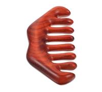 SHERCHPRY 1 Peine De Masaje De Palisandro Cepillo Peines Para El Cuero Cabelludo De Masaje Guía De e Para El Cuidado Del Cabello Natural De e