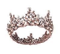 SHERCHPRY 1 Pieza Coroa de Novia Barroca de Decorativa Accesorio para Bodas y Fiestas para Mujeres y Niñas