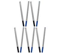 SHERCHPRY 10 Piezas Recambios Metálicos para Bolígrafos de Tinta de Gel Rodillo, Alta Compatibilidad y Uso Versátil para Proyectos Artísticos y Trabajo de Oficina