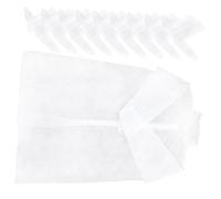 SHERCHPRY 10 Piezas Ropa Experimental Lab Coat Emergencia Equipo de protección de cigarras Mono de Trabajo Ropa de Trabajo de Manga Larga Bata de Laboratorio de Tejido no Tejido