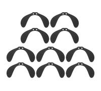 SHERCHPRY 10 Piezas Soportes Metálicos para Puente Nasal de Gafas de Ciclismo de Antideslizantes y Ligeros Reposición para Monturas sin Aro