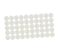 SHERCHPRY 100 Piezas Paño De Algodón Para Perfume De Coche Ambientador Recambio De Almohadillas Difusoras De Aceite Collar Medallón Difusor Portátil Ronda Almohadilla De Algodón