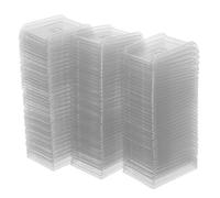 SHERCHPRY 100 Unidades Moldes Desechables de Plástico para Cassette de Embebido Base Antiestática para Patología Histología Compatible con Muestras de Biopsia y Laboratorio Médico