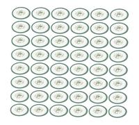 SHERCHPRY 100piezas De Pepino Para Ojos De Papel No Desechables Para Ojos Diseño De Pepino Accesorios Para Para Doméstico