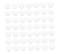 SHERCHPRY 100piezas Tapones Para Botellas De Aceites Esenciales Transparentes Tapón Sólido Reutilizable Para Aromaterapia y Goteros Para Evitar Fugas y Evaporación De Aceite