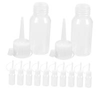 SHERCHPRY 12 Piezas botella de champú botellas simple teñir cabello de aplicador aplicadora de color de de pelo de mini tinte Educación física