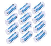 SHERCHPRY 12 piezas Cabezales de Repuesto para Herramienta Eléctrica de Cuidado de Pies Rodillos Exfoliantes para Eliminar Piel Muerta y Callos Accesorios para Pedicura Profesional Casa