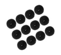 SHERCHPRY 12 Piezas Rizador de Pelo Dona para Moños Kit para Hacer Moños Moldeador de Forma de Dona Pequeño Postizo Elástico para Cabello para Bodas Fiestas Viajes al Aire