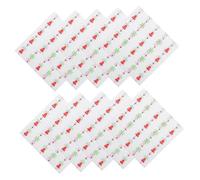 SHERCHPRY 120 Piezas Servilletas Navideñas de Papel Servilletas Desechables Diseño de Campanas Festivas para Recepciones y Reuniones para Cena