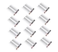 SHERCHPRY 12hojas Pegatinas Impermeables Para Cejas Ceja De Imitación Artificial De Transferencia Para Herramienta Para Plantillas Para Para Maquillaje Diario o