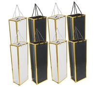 SHERCHPRY 12piezas Bolsa Para Envasar Vino Tinto Bolsa Individual De Papel Para Almacenar Botellas De Vino Portabotellas De Obsequio Para Eventos Especiales