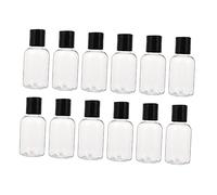 SHERCHPRY 12piezas Botella De Dispensador De Cosméticos Frasco De Maquillaje Para Viaje Frasco De Loción Rellenable Para Lavado De Manos Viaje