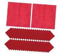 SHERCHPRY 150 Servilletas de Papel Rojo Elegantes Desechables para Cócteles y Restaurantes Occidentales, Cómodas Mesas de Comedor