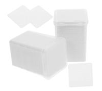 SHERCHPRY 2 Cajas removedor de uñas acrílicas agente de mudanzas deberes almohadillas pulimentos cáscara Clavos desacuerdo de maquillaje removedor de uñas en polvo algodón