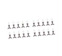 SHERCHPRY 2 Juegos Llavero Cruz Juguete Favores Encanto Jarra De Agua Glinet Tamishome Sim Colgante De Llave De Lentejuelas Pedantes Clave De Lentejuelas Aleación De Zinc Colorful 10 Uds * 2