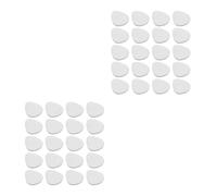 SHERCHPRY 2 Juegos Media Plantilla Para Antepié Apoya Pie Protectores Único Pegatinas Gel Foot Pads Plantillas Antideslizantes Cojines De Zapatos Plantilla Plana Adhesivo 10 Pares * 2