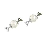 SHERCHPRY 2 Piezas Adornos Cristal Transparente Impermeables para Decoración Expositor Creativo para Interiores Bautizo