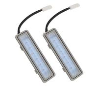 SHERCHPRY 2 Piezas Bombilla LED para Campana Extractora de Cocina Alta Luminosidad y Fácil Instalación, Material de Aleación de Aluminio y Vidrio, Luz Fría para Estufas Integradas