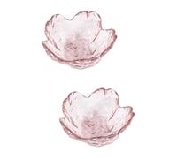 SHERCHPRY 2 Piezas Copa de cristal de Ronda de soporte de bolígrafo sostenedor de la pluma lindo linda taza de bolígrafo titulares de lápiz titular de cepillo de uñas Vidrio