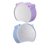 SHERCHPRY 2 Piezas Dispositivo Para Moler Los Pies Borradores De Pelo Reutilizables Herramienta Depilatoria Para Mujeres Exfoliación Manual Recortadora De Pelo Para Mujeres De Espalda Para h