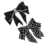 SHERCHPRY 2 Piezas Horquillas de Moño de Cabello con Rhinestone de Accesorios de Moda para Mujeres Diademas Elegantes y para Cumpleaños y Fiestas