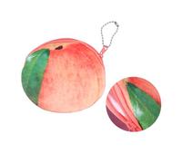 SHERCHPRY 2 Piezas Kawaii Llavero De Cartera De Dibujos Animados Novedad Bolso De Cambio Monederos Cartera para Niños Llavero para Niños Bolsa para Auriculares Borrosos Mini Billetera Bolsa