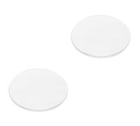 SHERCHPRY 2 Piezas Lente De Reloj Lente Transparente Ver e Plana Ver e De Reemplazo Cubierta De La Pantalla del Reloj Caja De La Pantalla del Cristal De